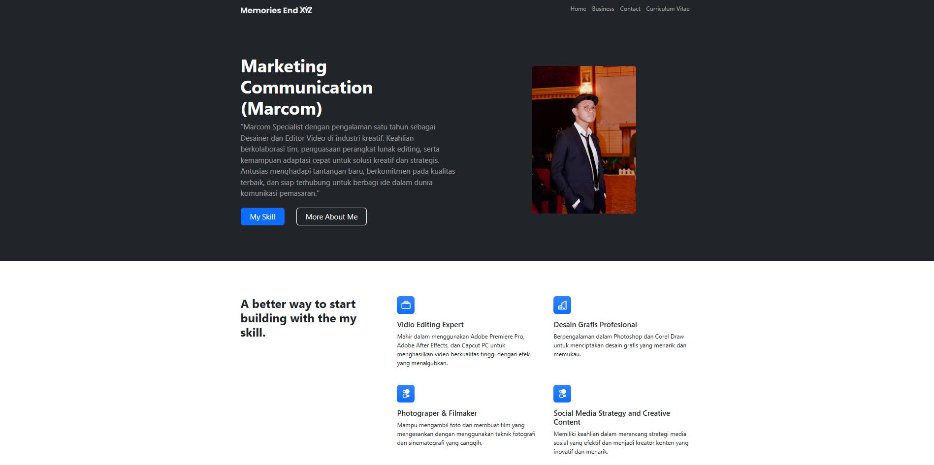 Marketing Communication Web